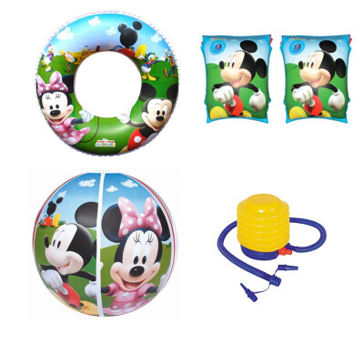 Bestway Disney Children's Swimming Kit (swim ring + arm circle + beach ball, with inflatable pump, suitable for 3-6 year old children swimming, playing water use
Bestway Disney Children's Swimming Kit (swim ring + arm circle + beach ball, with inflatable pump, suitable for 3-6 year old children swimming, playing water use