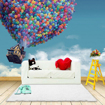 Custom Photo Wallpaper 3D Wall Murals Wallpaper Hot Air Balloon Blue Sky White Clouds Background Large Wall Painting Living Room
Custom Photo Wallpaper 3D Wall Murals Wallpaper Hot Air Balloon Blue Sky White Clouds Background Large Wall Painting Living Room