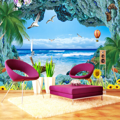 Custom 3D Photo Wallpaper Coral Reef Stereoscopic Ocean Landscape 3D Room TV Background Mediterranean Sea View Mural Wall Paper
Custom 3D Photo Wallpaper Coral Reef Stereoscopic Ocean Landscape 3D Room TV Background Mediterranean Sea View Mural Wall Paper