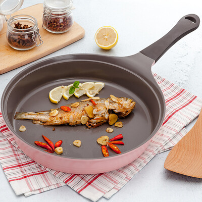Neoflam Aeni ceramic pan non-stick frying pan omelette pan pancake pot gas cooker universal EC-AN-F28I pink 28CM
Neoflam Aeni ceramic pan non-stick frying pan omelette pan pancake pot gas cooker universal EC-AN-F28I pink 28CM
