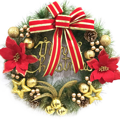 Xi Li XiLi pine needles encrypted Christmas wreath 40cm Christmas ornaments ornaments Christmas gifts
Xi Li XiLi pine needles encrypted Christmas wreath 40cm Christmas ornaments ornaments Christmas gifts