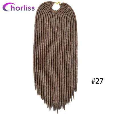 Chorliss 18inch Dreadlocks Synthetic Hair Extensions Crochet Braids Soft Locs Braiding Hair Pure Color 100g 24strandspack 1pc
Chorliss 18inch Dreadlocks Synthetic Hair Extensions Crochet Braids Soft Locs Braiding Hair Pure Color 100g 24strandspack 1pc