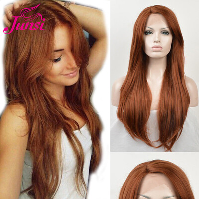 JUNSI Orange Synthetic Lace Front Wigs for Women Afro Long Straight Wig with Bangs Heat Resistant Full Natural Hair
JUNSI Orange Synthetic Lace Front Wigs for Women Afro Long Straight Wig with Bangs Heat Resistant Full Natural Hair