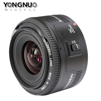 Yongnuo 35mm lens YN35mm F2 lens Wide-angle Large Aperture Fixed Auto Focus Lens For canon
Yongnuo 35mm lens YN35mm F2 lens Wide-angle Large Aperture Fixed Auto Focus Lens For canon