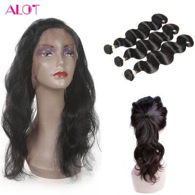 Alot 7A 360 Lace Frontal With Bundle Body Wave 3pcs Бразильские волосы Девы с закрытием 360 Кружева Virgin Hair Human Hair 360 Frontal
Alot 7A 360 Lace Frontal With Bundle Body Wave 3pcs Бразильские волосы Девы с закрытием 360 Кружева Virgin Hair Human Hair 360 Frontal