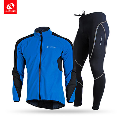 NUCKILY Mens High Quality Cycling Clothing Water Restistant Windproof Riding Composite Fleece Jacket Set
NUCKILY Mens High Quality Cycling Clothing Water Restistant Windproof Riding Composite Fleece Jacket Set