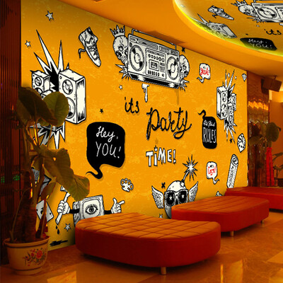 3D photo wallpaper Personality trend blackboard style graffiti music element large mural wallpaper for kids room
3D photo wallpaper Personality trend blackboard style graffiti music element large mural wallpaper for kids room