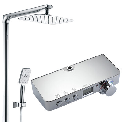 BSITN Boston bathroom shower shower set bathroom key digital shower three faucet shower column knob adjustment Z1
BSITN Boston bathroom shower shower set bathroom key digital shower three faucet shower column knob adjustment Z1