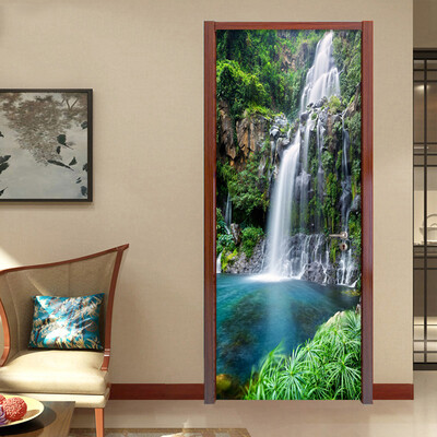 PVC Self Adhesive Waterproof 3D Stereo Waterfall Wallpaper Гостиная Спальня Фото Настенная дверная наклейка Домашний декор 77см x 200см
PVC Self Adhesive Waterproof 3D Stereo Waterfall Wallpaper Гостиная Спальня Фото Настенная дверная наклейка Домашний декор 77см x 200см
