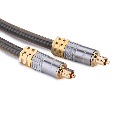 Chongbo Cinyobo CYB-GX-YL Digital Digital Optical Audio Cable Amplifier DVD Player Home Theater Audio Line Square Audio Cable Silver 5 Meter