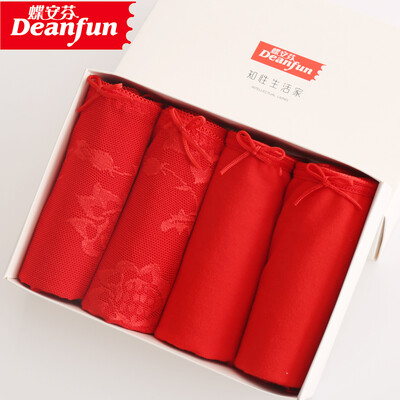 Butterfly Deanfun Женское нижнее белье Красное хлопковое кружево Губка Боб Красная праздничная красная шкатулка Женская боксер 4 Подарочная коробка L Размер
Butterfly Deanfun Женское нижнее белье Красное хлопковое кружево Губка Боб Красная праздничная красная шкатулка Женская боксер 4 Подарочная коробка L Размер