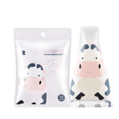 Little white bear baby milk storage bag double seal baby out portable cute cow appearance 10 piece 09538
Little white bear baby milk storage bag double seal baby out portable cute cow appearance 10 piece 09538