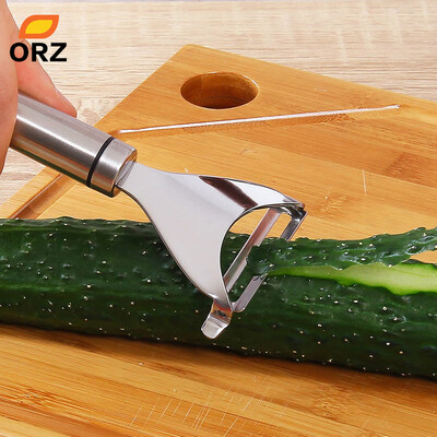 ORZ Fruit Vegetable Peelers Нержавеющая сталь Cutter Огурцы картофеля Очищенные ножницы для склеивания Устройства Zesters Кухонные
ORZ Fruit Vegetable Peelers Нержавеющая сталь Cutter Огурцы картофеля Очищенные ножницы для склеивания Устройства Zesters Кухонные