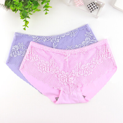 Xia Yufang 2 strips no trace ice silk spell lace low waist womens underwear triangle underwear 4223 mixed color
Xia Yufang 2 strips no trace ice silk spell lace low waist womens underwear triangle underwear 4223 mixed color