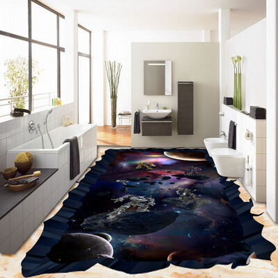 Free Shipping Outer space 3D floor painting waterproof home decoration bathroom bedroom flooring wallpaper mural 250cmx200cm
Free Shipping Outer space 3D floor painting waterproof home decoration bathroom bedroom flooring wallpaper mural 250cmx200cm