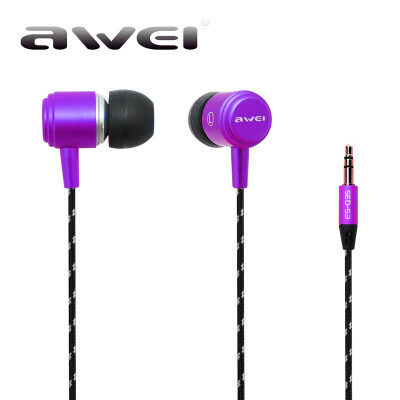 ES-Q35 3.5mm Metal Stereo Noise-isolating Hi-fi In-ear Earphones Heavy Bass Music Headset Headphones
ES-Q35 3.5mm Metal Stereo Noise-isolating Hi-fi In-ear Earphones Heavy Bass Music Headset Headphones