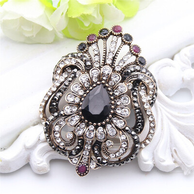 Fashion Women Jewelry Turkish Brooch Blue Crystal Rhinestone Peacock Broches Brooches Ladies Scarf hijab Pins Best Royal Gift
Fashion Women Jewelry Turkish Brooch Blue Crystal Rhinestone Peacock Broches Brooches Ladies Scarf hijab Pins Best Royal Gift