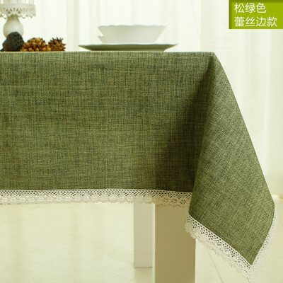 Kam color Chinese decorative tablecloths tablecloths cloth cotton linen European style table cloth green pine lace 140 140cm
Kam color Chinese decorative tablecloths tablecloths cloth cotton linen European style table cloth green pine lace 140 140cm