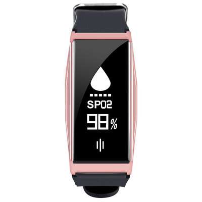 GASON smart bracelet heart rate blood pressure sleep monitoring sports bracelet men&women step waterproof 50 m call micro-channel content vibration reminder rose gold
GASON smart bracelet heart rate blood pressure sleep monitoring sports bracelet men&women step waterproof 50 m call micro-channel content vibration reminder rose gold