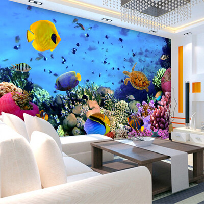 Custom 3D Mural Wallpaper For Kids Room Underwater World Childrens Room Living Room Sofa TV Background Photo Wallpaper Walls
Custom 3D Mural Wallpaper For Kids Room Underwater World Childrens Room Living Room Sofa TV Background Photo Wallpaper Walls