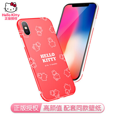 Hello Kitty Apple iPhoneX Mobile Shell Apple 10 cartoon protective sleeve all-inclusive silicone shatter-resistant soft shell lovely Phantom of the Hello Kitty * Red
Hello Kitty Apple iPhoneX Mobile Shell Apple 10 cartoon protective sleeve all-inclusive silicone shatter-resistant soft shell lovely Phantom of the Hello Kitty * Red