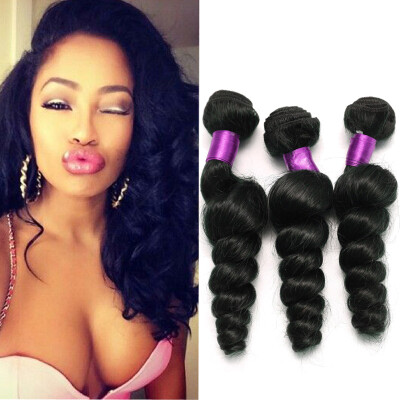 Brazilian Loose Wave Human Hair Extensions 7A Brazilian Virgin Hair 3 Bundles Unprocessed Brazilian Loose Wave Virgin Human Hair
Brazilian Loose Wave Human Hair Extensions 7A Brazilian Virgin Hair 3 Bundles Unprocessed Brazilian Loose Wave Virgin Human Hair