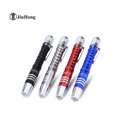 Aluminum Pen Light Waterproof Flashlight Excellent lighting distance LED Pocket Torch Light 2xAAA Battery multiple Color
Aluminum Pen Light Waterproof Flashlight Excellent lighting distance LED Pocket Torch Light 2xAAA Battery multiple Color
