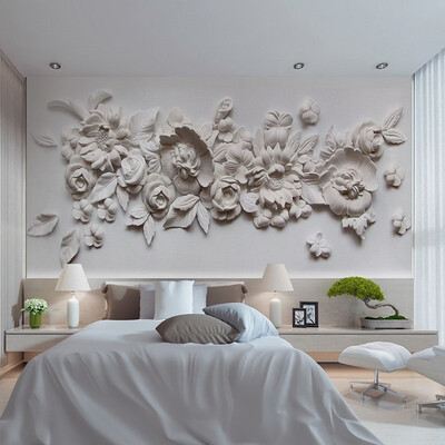 Custom Photo Wallpaper European Style 3D Stereoscopic Relief Flower Wall Mural Paper Living Room Bedroom Bedside Wall Painting
Custom Photo Wallpaper European Style 3D Stereoscopic Relief Flower Wall Mural Paper Living Room Bedroom Bedside Wall Painting
