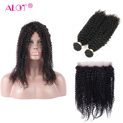 Alot Indian Kinky Curly Human Virgin Hair High Quality 360 Frontal With Bundles 2 Bundles Weave with Frontal
Alot Indian Kinky Curly Human Virgin Hair High Quality 360 Frontal With Bundles 2 Bundles Weave with Frontal