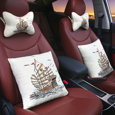 Jun Hao car headrest pillow four-piece car pillow neck pillow to install car lumbar neck pillow suit smooth sailing
Jun Hao car headrest pillow four-piece car pillow neck pillow to install car lumbar neck pillow suit smooth sailing