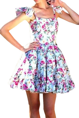 Lovaru ™2015 summer style new women print summer dresses beach a-line off shoulder floral pleated mini vintage casual style
Lovaru ™2015 summer style new women print summer dresses beach a-line off shoulder floral pleated mini vintage casual style