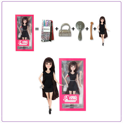 Abbie Lens Eyes with 3D Curl Eyelashes Doll Toys Clothes Gown Outfits&Shoes for Girls Birthday Party Christmas Gift
Abbie Lens Eyes with 3D Curl Eyelashes Doll Toys Clothes Gown Outfits&Shoes for Girls Birthday Party Christmas Gift