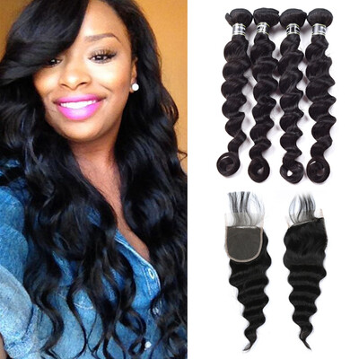 Amazing Star Loose Wave with Closure Peruvian Loose Wave Hair Bundles with Closure 100 Human Hair with Closure Free Part
Amazing Star Loose Wave with Closure Peruvian Loose Wave Hair Bundles with Closure 100 Human Hair with Closure Free Part