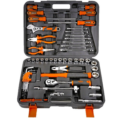 Huafeng giant arrow maintenance tool set 78 sets of ratchet wrench sleeve set car repair group set of boxes HF-81078A
Huafeng giant arrow maintenance tool set 78 sets of ratchet wrench sleeve set car repair group set of boxes HF-81078A