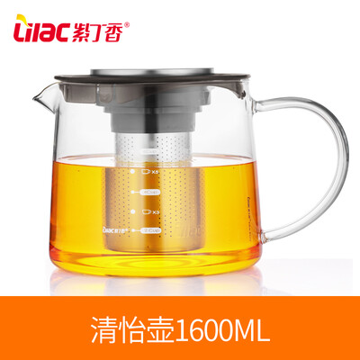 Lilac explosion proof heat resistant glass teapot, thickened health pot, stainless steel filter kettle, domestic tea kettle
Lilac explosion proof heat resistant glass teapot, thickened health pot, stainless steel filter kettle, domestic tea kettle