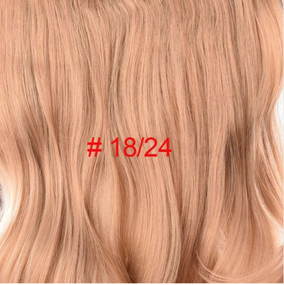 24 inch Wavy Clip in Hair Extensions Synthetic Heat Resistant Fiber Pure Color 4 Clips 190g/pc 17 Colors Available
24 inch Wavy Clip in Hair Extensions Synthetic Heat Resistant Fiber Pure Color 4 Clips 190g/pc 17 Colors Available