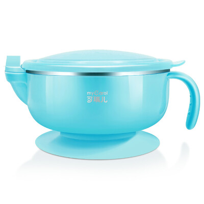 MyCarol Childrens Tableware Newborn Baby Stainless Steel Water Insulation Bowl Coral Blue MC-508
MyCarol Childrens Tableware Newborn Baby Stainless Steel Water Insulation Bowl Coral Blue MC-508