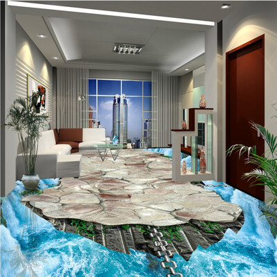 Free shipping custom street bathroom Waterfall self-adhesive PVC floor wallpaper mural 250cmx200cm
Free shipping custom street bathroom Waterfall self-adhesive PVC floor wallpaper mural 250cmx200cm