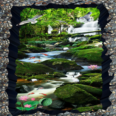 Free Shipping Forest waterfalls Crane Carp flooring wallpaper office restaurant bedroom self-adhesive floor mural 250cmx200cm
Free Shipping Forest waterfalls Crane Carp flooring wallpaper office restaurant bedroom self-adhesive floor mural 250cmx200cm