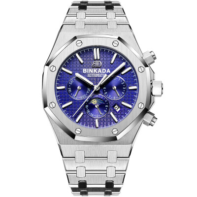 2017 New Luxury Brand BINKADA Men Watch Stainless Steel Mechanical Watches Men Sports Wristwatch Relogio Masculino relogio
2017 New Luxury Brand BINKADA Men Watch Stainless Steel Mechanical Watches Men Sports Wristwatch Relogio Masculino relogio