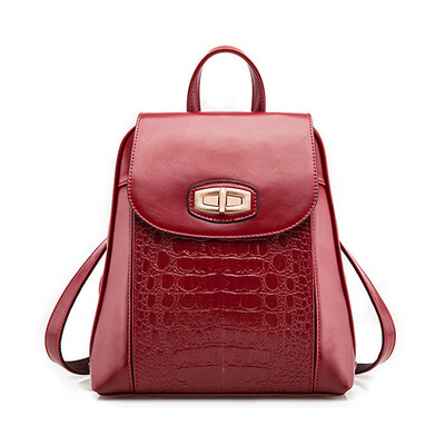 Aliwillam® 2016 New Women's Fashion Backpack Korean Style School Bags for girls crocodile pattern PU Leather shoulder bag
Aliwillam® 2016 New Women's Fashion Backpack Korean Style School Bags for girls crocodile pattern PU Leather shoulder bag