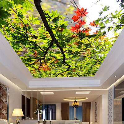 3D Wallpaper For Wall Custom Nature Scenery Wall Covering Green Tree Leaves Ceiling Wall Mural Home Decor Backdrop Wallpaper
3D Wallpaper For Wall Custom Nature Scenery Wall Covering Green Tree Leaves Ceiling Wall Mural Home Decor Backdrop Wallpaper