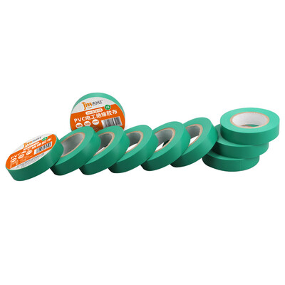 Jimmy Home JM-G13103 Electrical Tape Electrical Insulation Tape Auto Repair Home Improvement Lead-Free Flame Retardant PVC Waterproof Tape Green 10 Meter 10 Pack
Jimmy Home JM-G13103 Electrical Tape Electrical Insulation Tape Auto Repair Home Improvement Lead-Free Flame Retardant PVC Waterproof Tape Green 10 Meter 10 Pack