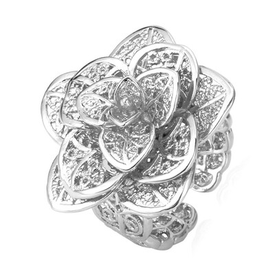 Big Flower Ring 2015 New Platinum/18K Real Gold Plated Fashion Jewelry Wholesale Trendy Plant Wedding Bands Ring For Women
Big Flower Ring 2015 New Platinum/18K Real Gold Plated Fashion Jewelry Wholesale Trendy Plant Wedding Bands Ring For Women