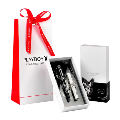 Playboy (PLAYBOY) extraordinary pure black and white clip pen / ink pen-F8801
Playboy (PLAYBOY) extraordinary pure black and white clip pen / ink pen-F8801