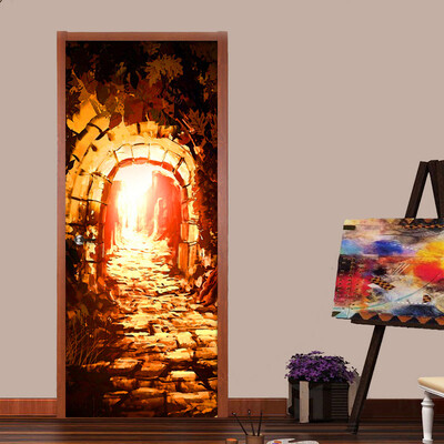 European Style Fluorescent Path Photo Wallpaper Living Room Restaurant Art Door Mural Sticker PVC Vinyl Door Wall Paper 77cmx200cm
European Style Fluorescent Path Photo Wallpaper Living Room Restaurant Art Door Mural Sticker PVC Vinyl Door Wall Paper 77cmx200cm