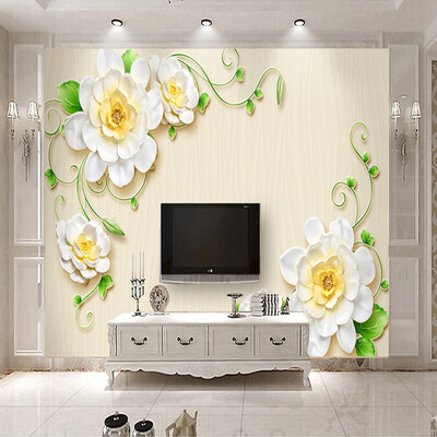 Custom Any Size 3D Stereo Relief Flower Large Mural Wallpaper Living Room TV Background Decoration Wall Painting Wall Covering
Custom Any Size 3D Stereo Relief Flower Large Mural Wallpaper Living Room TV Background Decoration Wall Painting Wall Covering