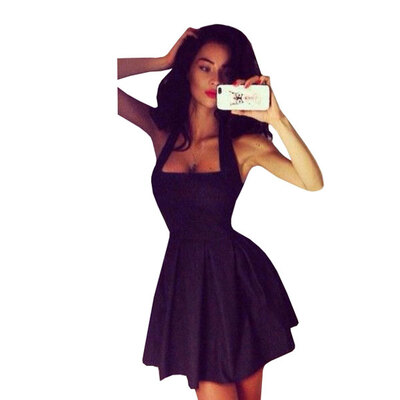 Lovaru ™New 2015 fashion new fashion sweety ladies sleeveless dress A-line Mini Dress black sexy dress
Lovaru ™New 2015 fashion new fashion sweety ladies sleeveless dress A-line Mini Dress black sexy dress