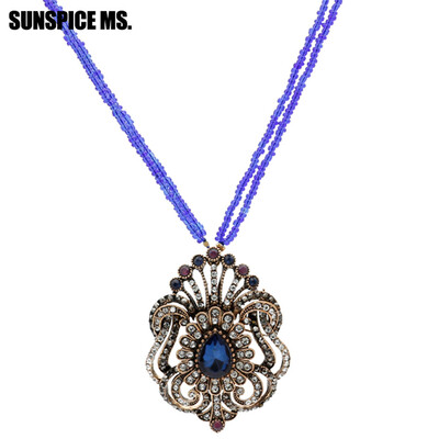 Ethnic Festival Gift Long Seed Bead Flower Necklace Sets Turkish Antique Gold Hollow Pendant Necklace Indian Vintage Jewelry
Ethnic Festival Gift Long Seed Bead Flower Necklace Sets Turkish Antique Gold Hollow Pendant Necklace Indian Vintage Jewelry