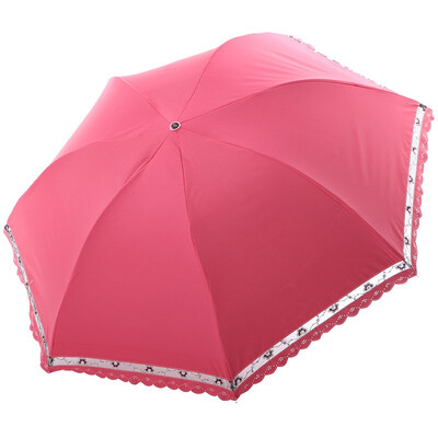 【Jingdong Supermarket】 Paradise umbrella Yaguang color plastic anti-ultraviolet umbrella sunny umbrella folding umbrella three fold umbrella 31014 exquisite princess watermelon red
【Jingdong Supermarket】 Paradise umbrella Yaguang color plastic anti-ultraviolet umbrella sunny umbrella folding umbrella three fold umbrella 31014 exquisite princess watermelon red